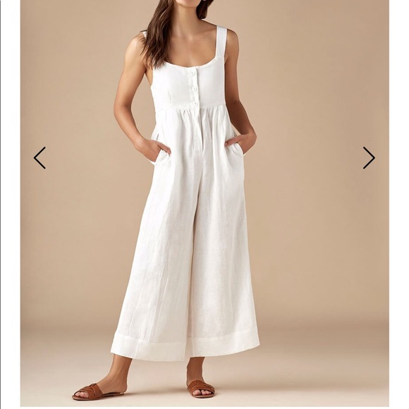 Onia Pants - Onia linen jumpsuit